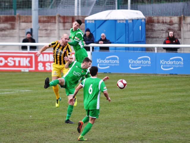 Ross Killock in action for Boro