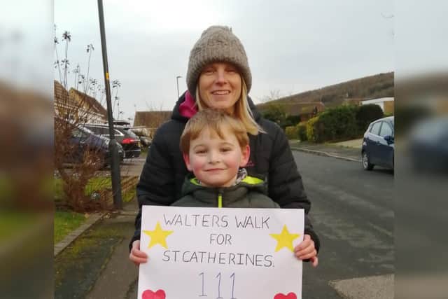 Walter with mum Juliet