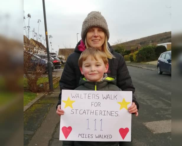 Walter with mum Juliet