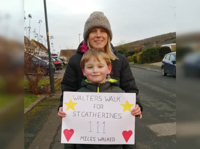 Walter with mum Juliet