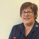 Cheryl Hornigold, Infection Prevention and Control Nurse at East Riding of Yorkshire Clinical Commissioning Group wears the Silver Chief Nursing award badge.