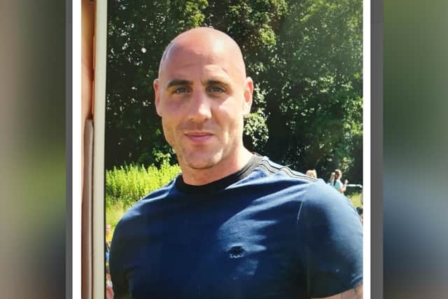 Police searching for former Yorkshire Coast footballer James Dean have found a body. Photo by Lancashire Constabulary.