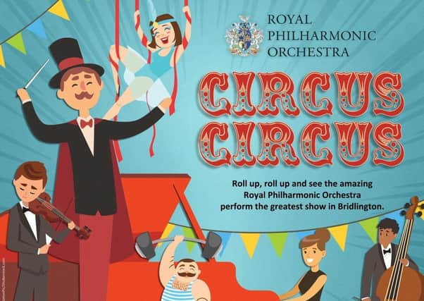 The orchestra will present Circus Circus at the popular venue on Sunday, July 11 from 3pm with presenter Tim Steiner and conductor Benjamin Pope.