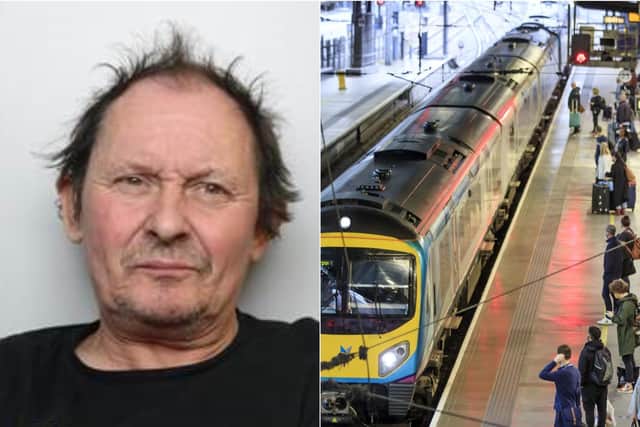 John Hall was arrested at Leeds railway station.