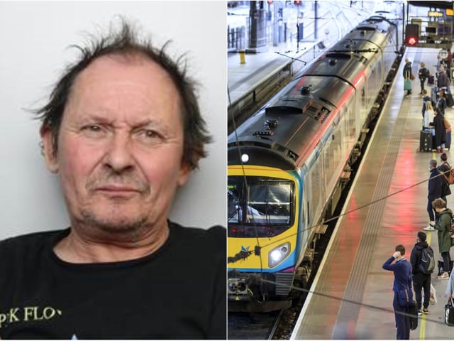 John Hall was arrested at Leeds railway station.