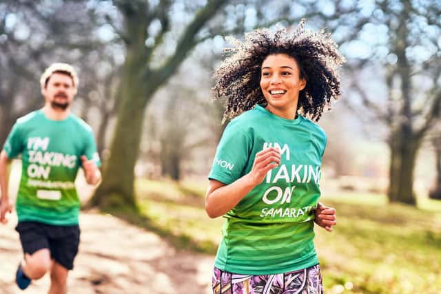 Participants are encouraged to walk, jog or run 26 miles during July. - Pic credit: The Samaritans