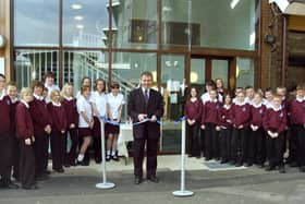 Scarborough and Whitby MP Robert Goodwill was on hand to open the new maths block at Graham School.