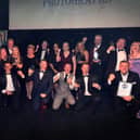 The 2019 awards winners, on a great night at Scarborough Spa.