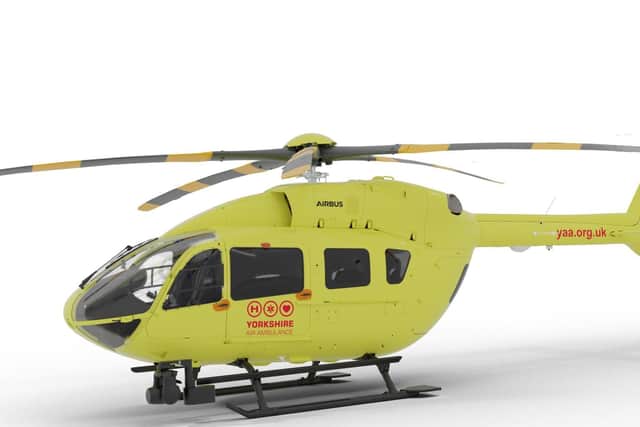 The YAA will be the first organisation in the UK to receive the brand new, five-bladed H145 D3 model.