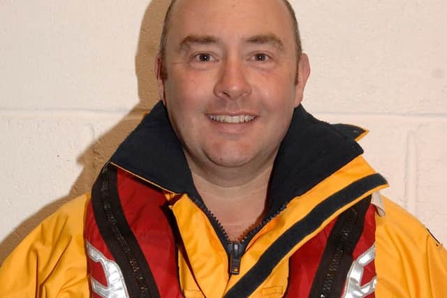 Lifeboat volunteer Mark Jenkinson. (Photo: Scarborough Lifeboat Station)