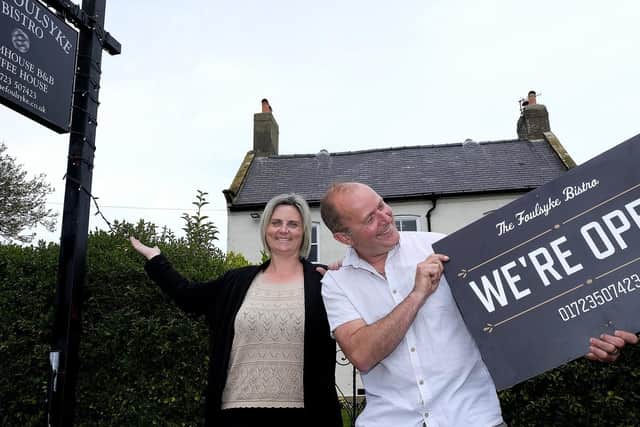 Sharon and Mark Dresser of The Foulsyke Bistro.
