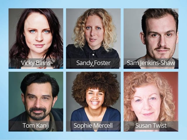 Rehearsals are under way for Home, I'm Darling which opens at the Stephen Joseph Theatre in July
