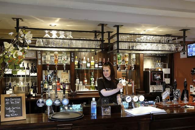 Codie Howarth at the bar...
