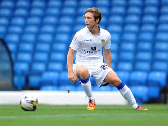 Chjris Dawson in action during his time with Leeds United.