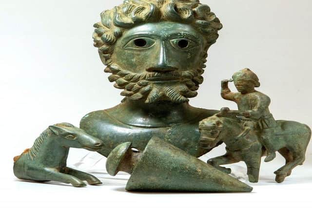 The incredible Roman bronzes discovered in a Ryedale field. (Photo: Hansons)