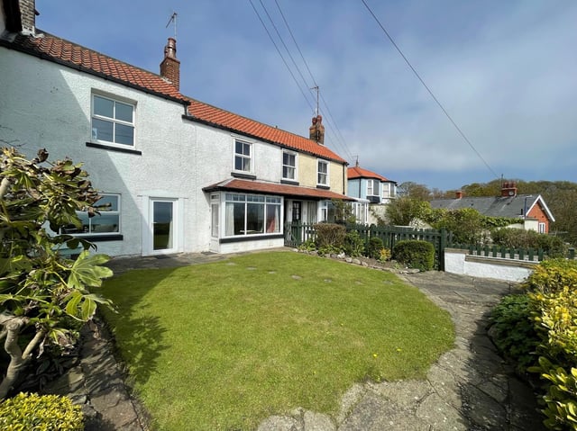 The traditional style cottage has charm and character