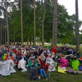 Dalby Forest pop-up cinema is back.