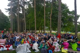 Dalby Forest pop-up cinema is back.
