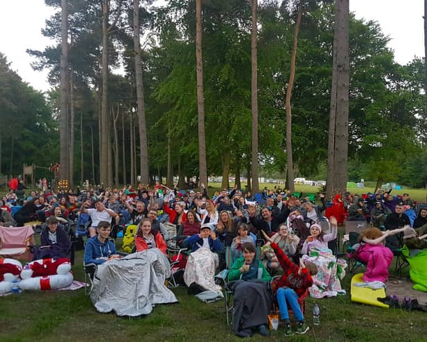 Dalby Forest pop-up cinema is back.