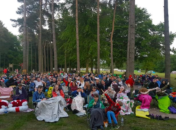 Dalby Forest pop-up cinema is back.