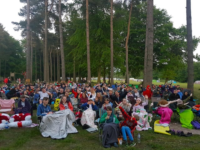 Dalby Forest pop-up cinema is back.