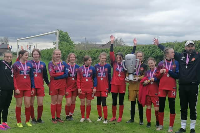 Champions Scarborough Ladies U14s