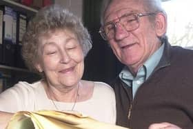 Boro legend Colin Appleton, right, pictured with his wife Sheila in 2004, has sadly passed away at the age of 85