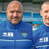 Blues bosses Nathan Haslam and Lee Bullock.