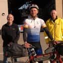 L-R: Jim Lidgley, Harry Lidgley and Dave Horsley