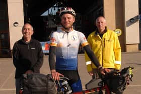 L-R: Jim Lidgley, Harry Lidgley and Dave Horsley