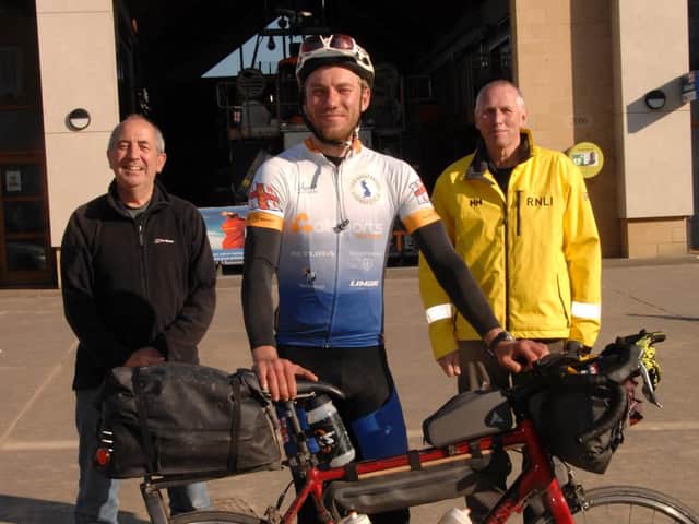 L-R: Jim Lidgley, Harry Lidgley and Dave Horsley