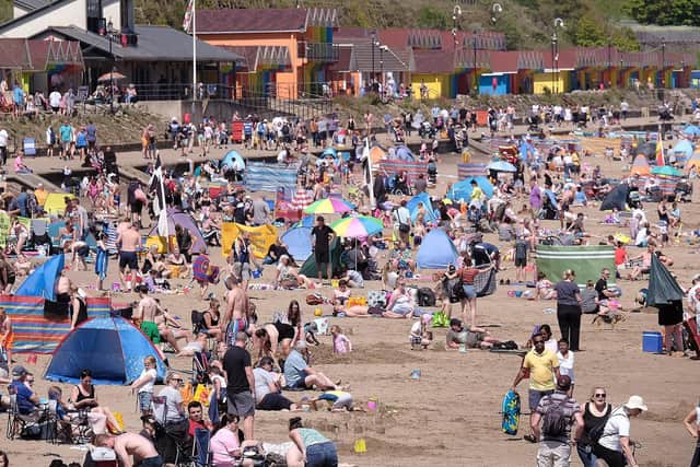 Scarborough on one of the hottest days so far this year on Saturday June 5. Picture: Richard Ponter/ JPI Media
