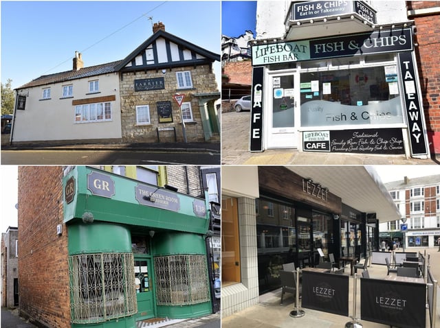 Clockwise from top left: The Farrier, Lifeboat Fish Bar, Lezzet, The Green Room. Pictures: Richard Ponter/ JPI Media
