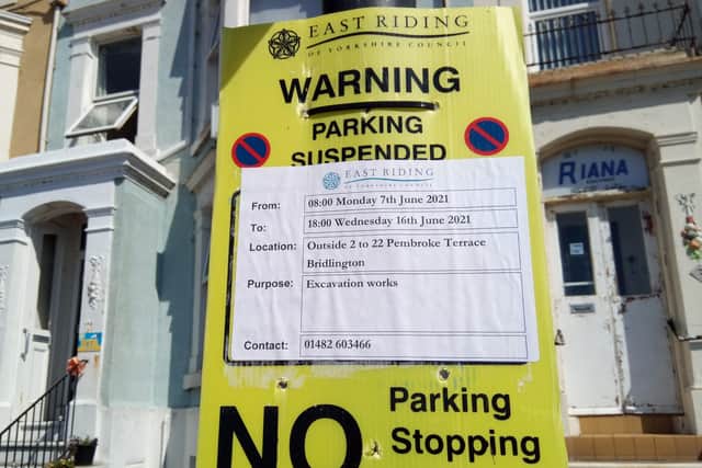 The notice to make residents award of the work.