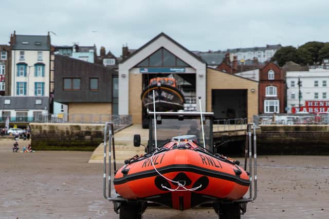Scarborough RNLI's new lifeboat was delivered last Thursday. Photo: (RNLI/Erik Woolcott)