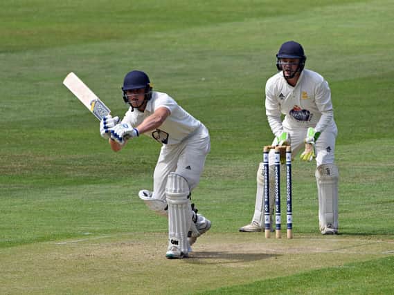 Ed Hopper shone with bat and ball in Scarborough 2nds' loss at home to Pocklington

Photo by Simon Dobson