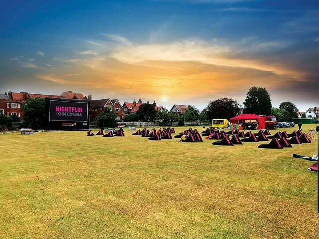 Nightflix's gin cinema returns to Scarborough this week.