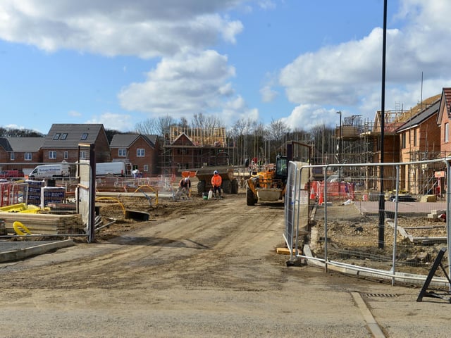 Since 2016 just 110 affordable homes have been built on average each year. Stock image.