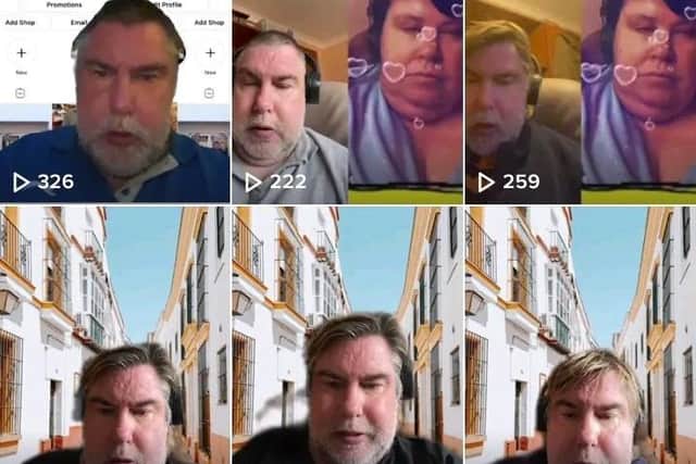 Paul Martin's lip synching performances on Tik Tok has seen him become an internet sensation.