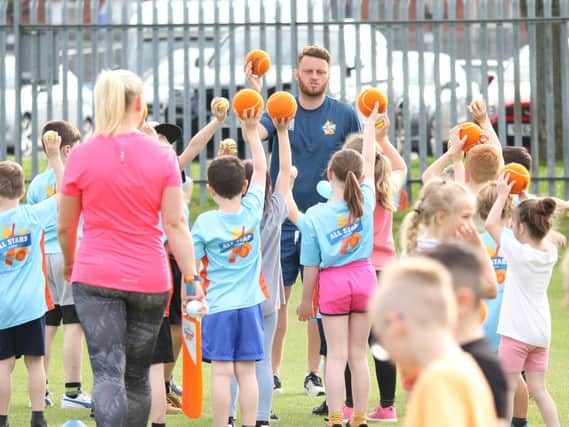 All Stars in action at Bridlington CC
Photo by TCF Photography