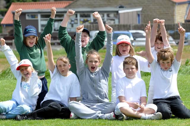 School pupils enjoy a cricket festival held at Mulgrave.