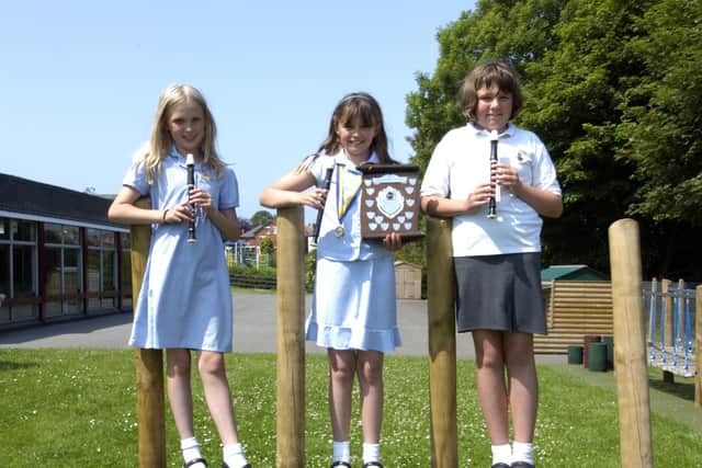 St Hilda’s School pupils win awards for playing the recorder.