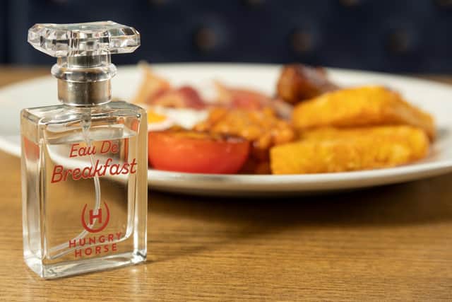 The fragrance has "a tantalising aroma for breakfast fans", says Hungry Horse.
