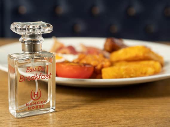 The fragrance has "a tantalising aroma for breakfast fans", says Hungry Horse.
