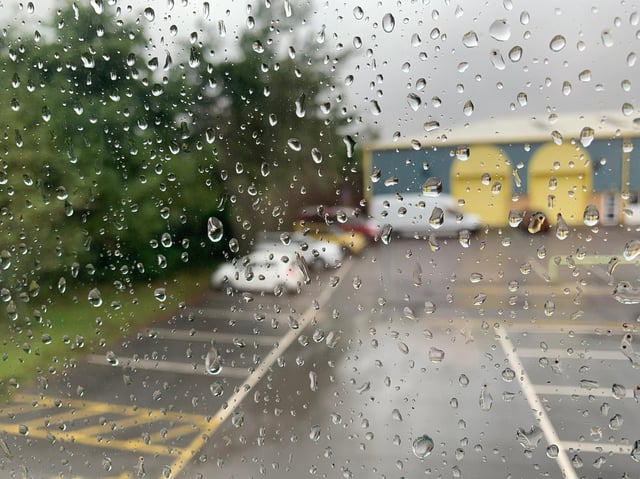 Rain is forecast for the Yorkshire Coast on Friday