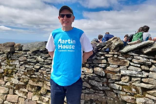 Robert has raised £1100 for Martin House Children's Hospice