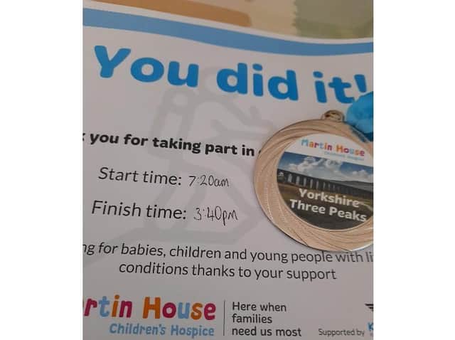 Robert completed the course in 8 hours 20 minutes