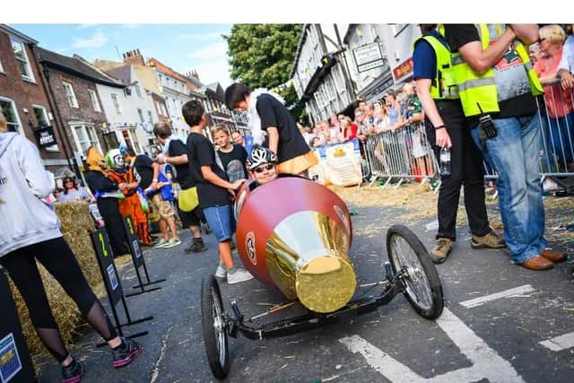 Teams comprising five people are invited to enter - Picture credit: Super Soapbox Challenge