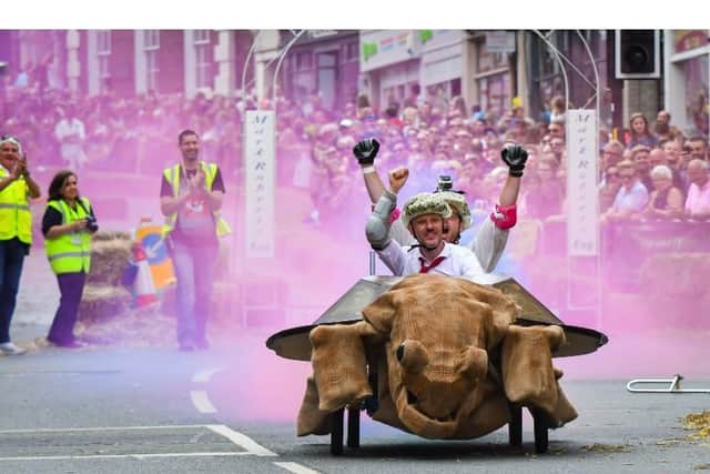 The Super Soapbox Challenge will come to Filey in September - Picture credit: Super Soapbox Challenge