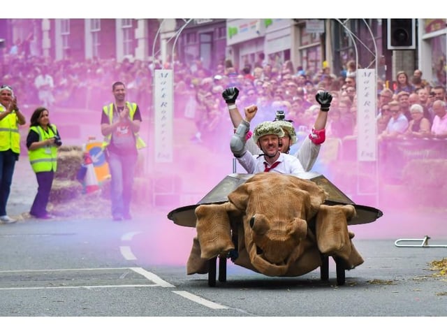 The Super Soapbox Challenge will come to Filey in September - Picture credit: Super Soapbox Challenge